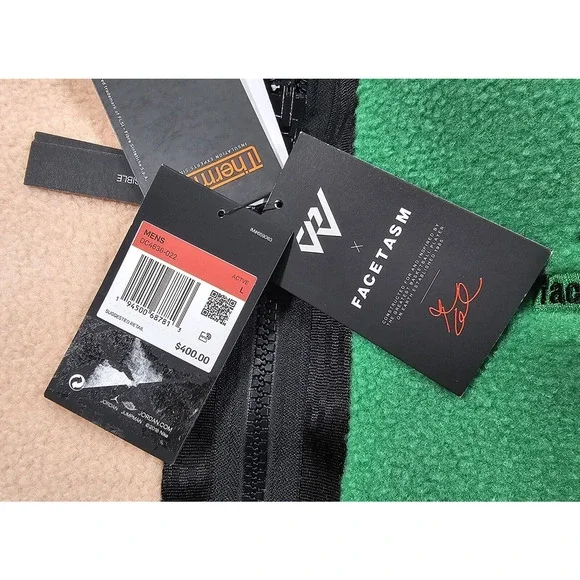 Nike Jordan Why Not? X Facetasm MENS SIZE L Reversible Jacket DC4636-022
